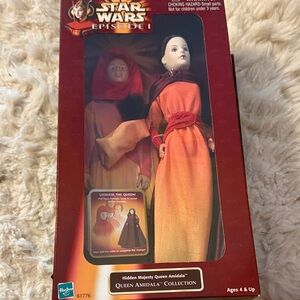 Hasbro Star Wars Queen Amidala Hidden Majesty doll - New in Box